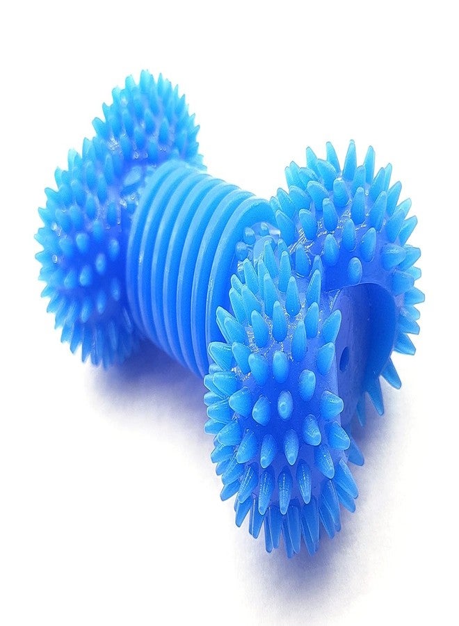 Pet Believe Dog Toy Combo of 3 Pcs Solide Rubbar Ball, TPR Squeaky Ball, Squaky Dumbbell, for Puppy & Small Pets (Colour May Vary) - Image 4